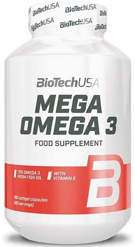 Антиоксидант BioTechUSA Мега Омега 3 180 caps