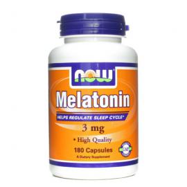 Melatonin 3 mg 60 caps NOW