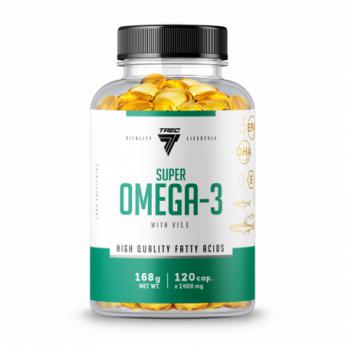 Омега-жиры Trec Nutrition Super Omega-3 120 капсул